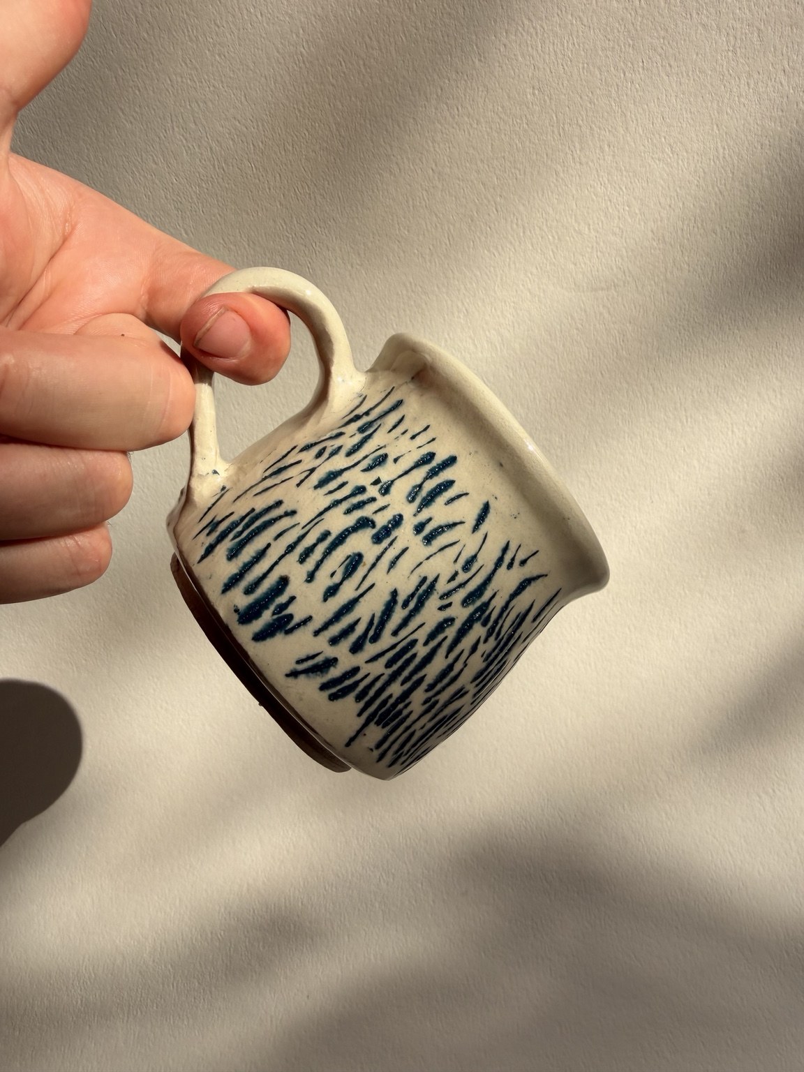 Blue Marked Mugs, view 3