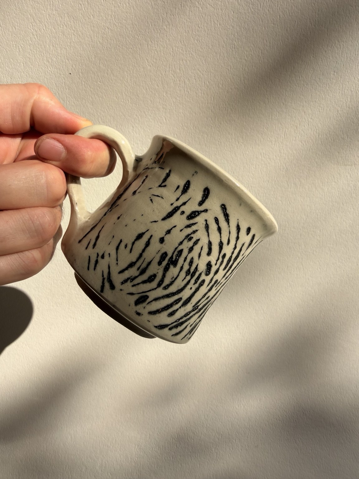 Blue Marked Mugs, view 5