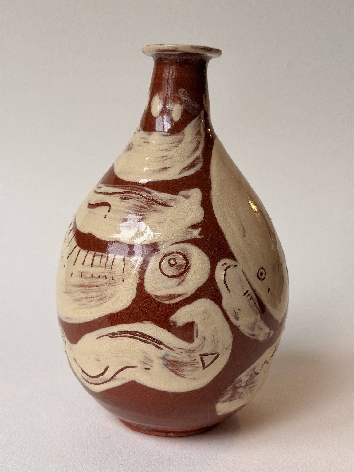 Cream Figured Bottle, view 2