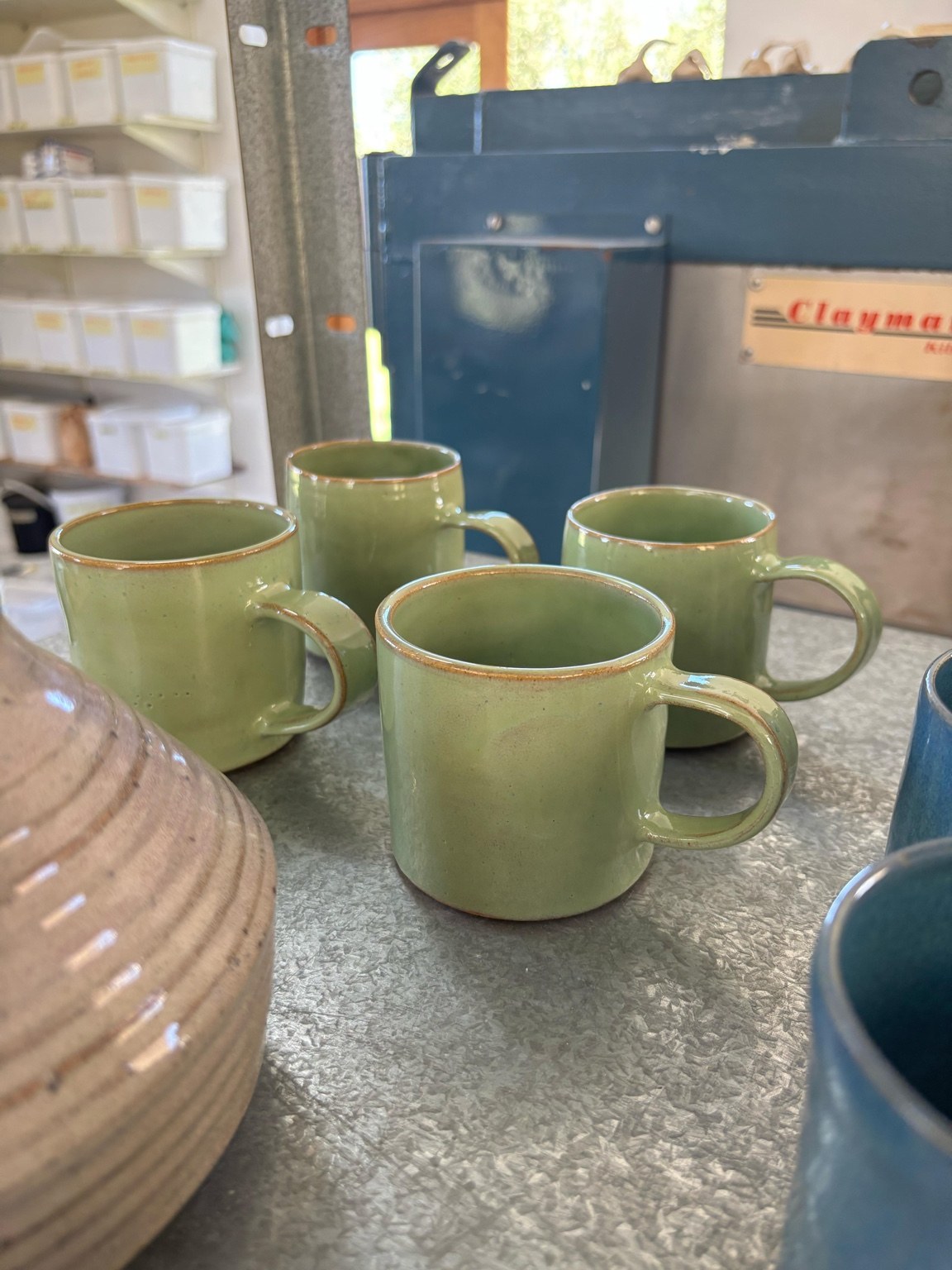 Light Green Mugs