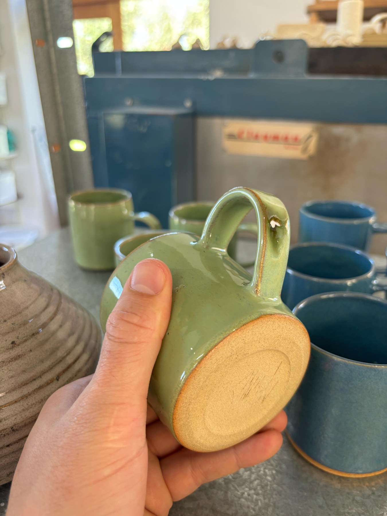 Light Green Mugs, view 3