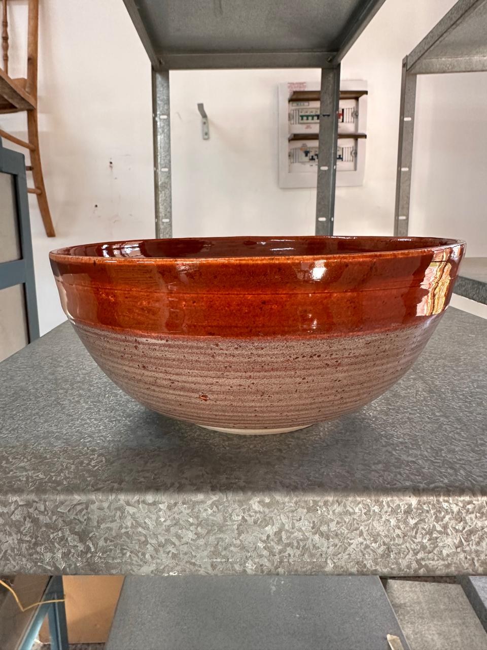 Orange Glazed Bowls, view 5