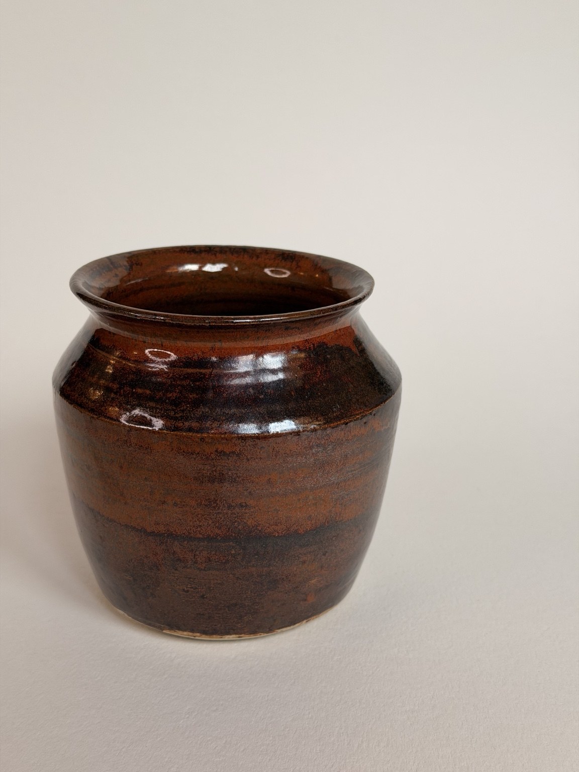 Red Open Jar